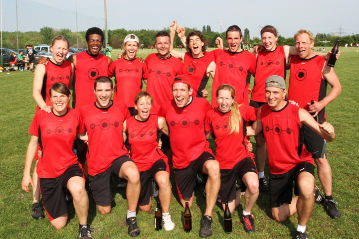 4. Platz bei der Mixed-DM 2011 in Halle